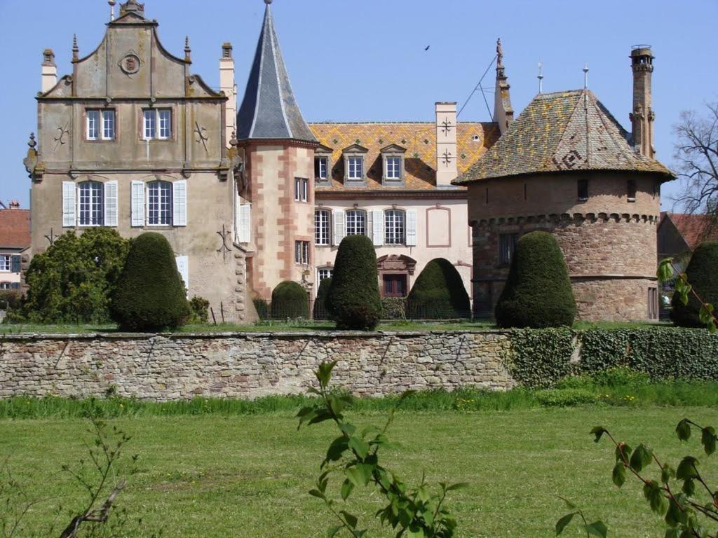 Le Chateau D'Osthoffen Luaran gambar